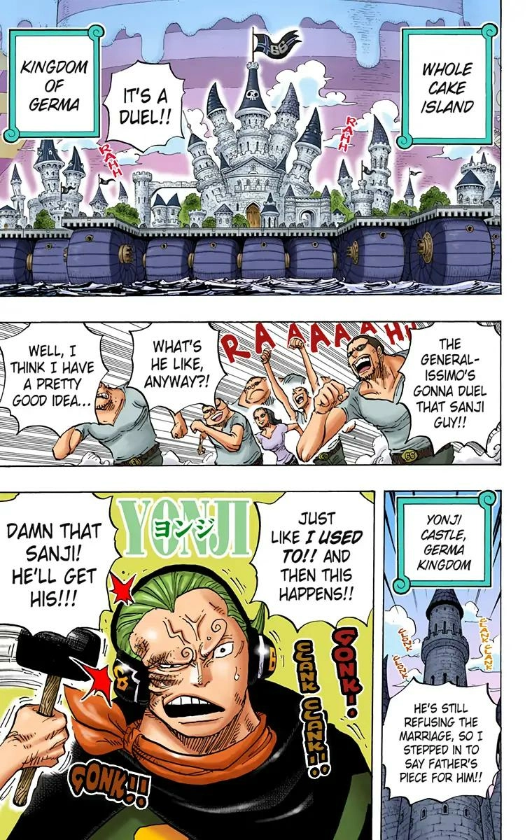 One Piece (Official Colored) Chapter 833 Page 3