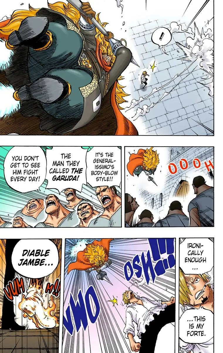 One Piece (Official Colored) Chapter 833 Page 11