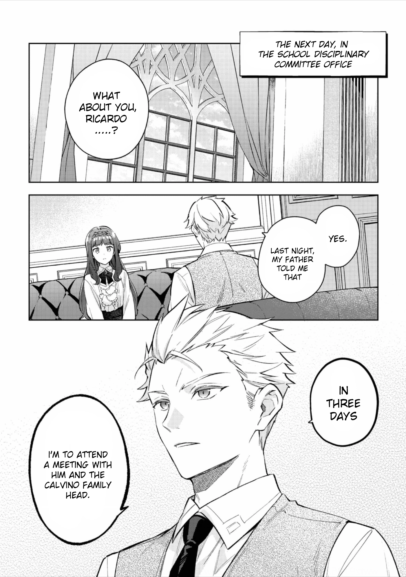 The Beloved Daughter of a Crime Family Was Reincarnated as the Daughter of a Gangster in an Otome Game Chapter 20 Page 2