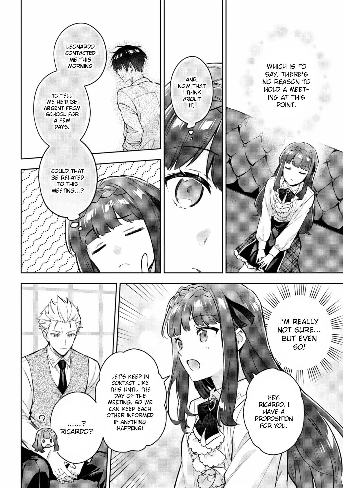The Beloved Daughter of a Crime Family Was Reincarnated as the Daughter of a Gangster in an Otome Game Chapter 20 Page 7