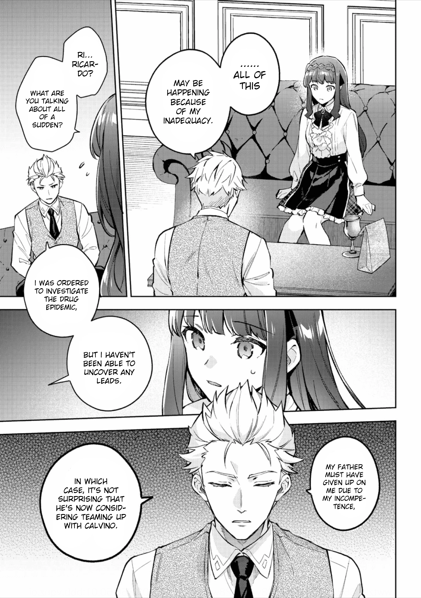 The Beloved Daughter of a Crime Family Was Reincarnated as the Daughter of a Gangster in an Otome Game Chapter 20 Page 8