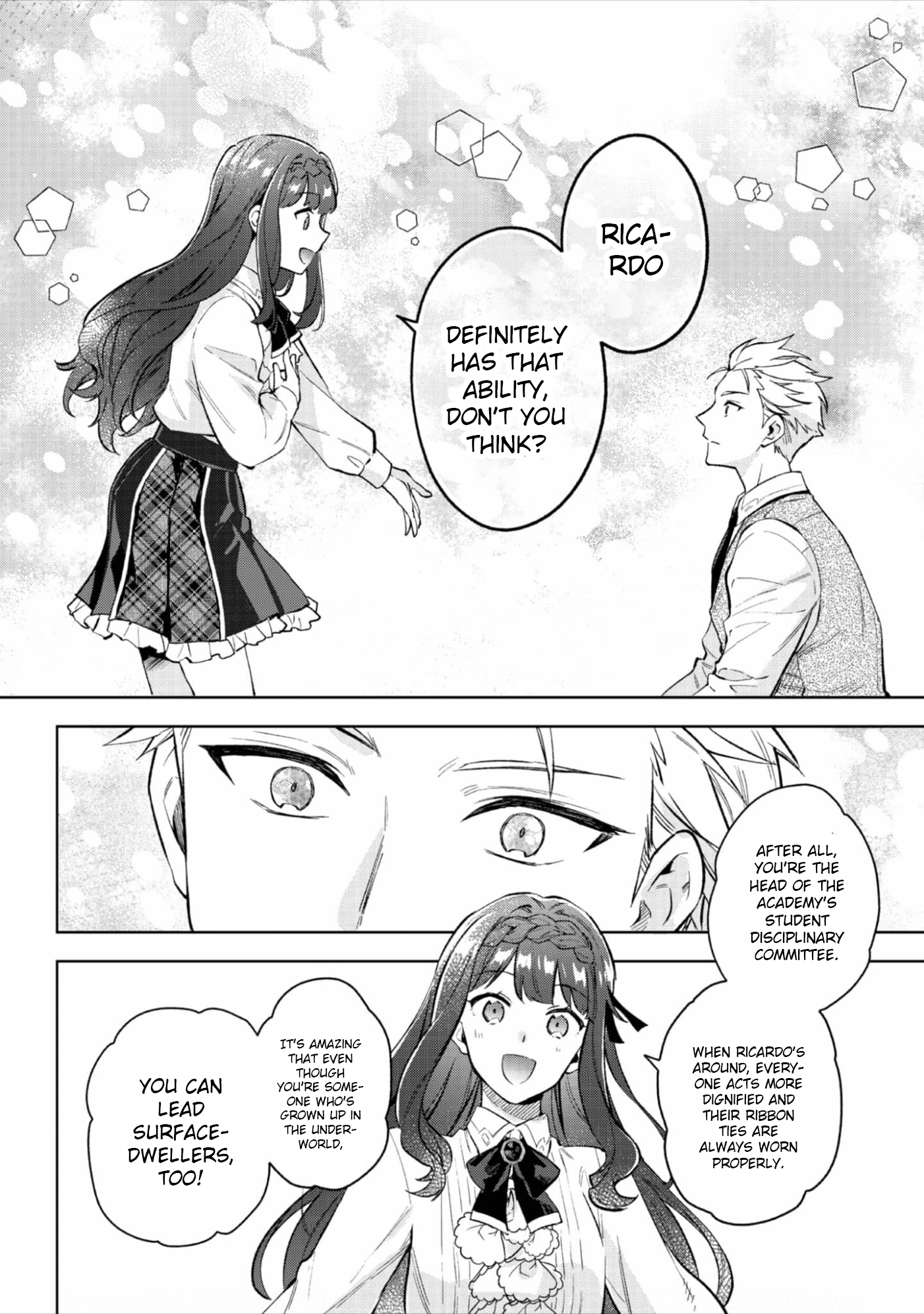 The Beloved Daughter of a Crime Family Was Reincarnated as the Daughter of a Gangster in an Otome Game Chapter 20 Page 13