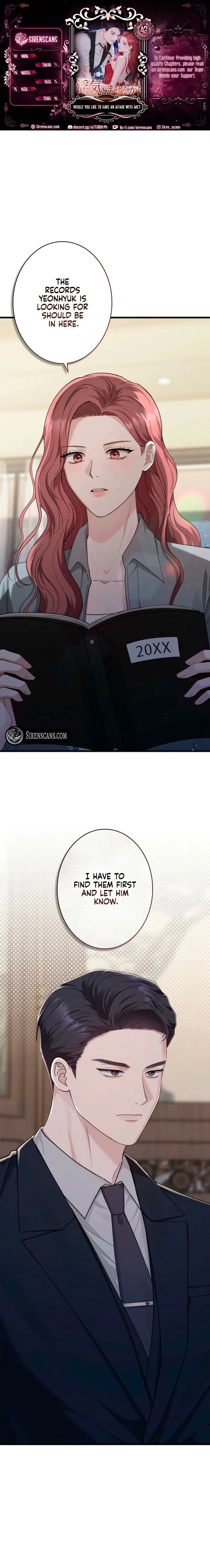 Would You Like to Have an Affair With Me Chapter 43 Page 1