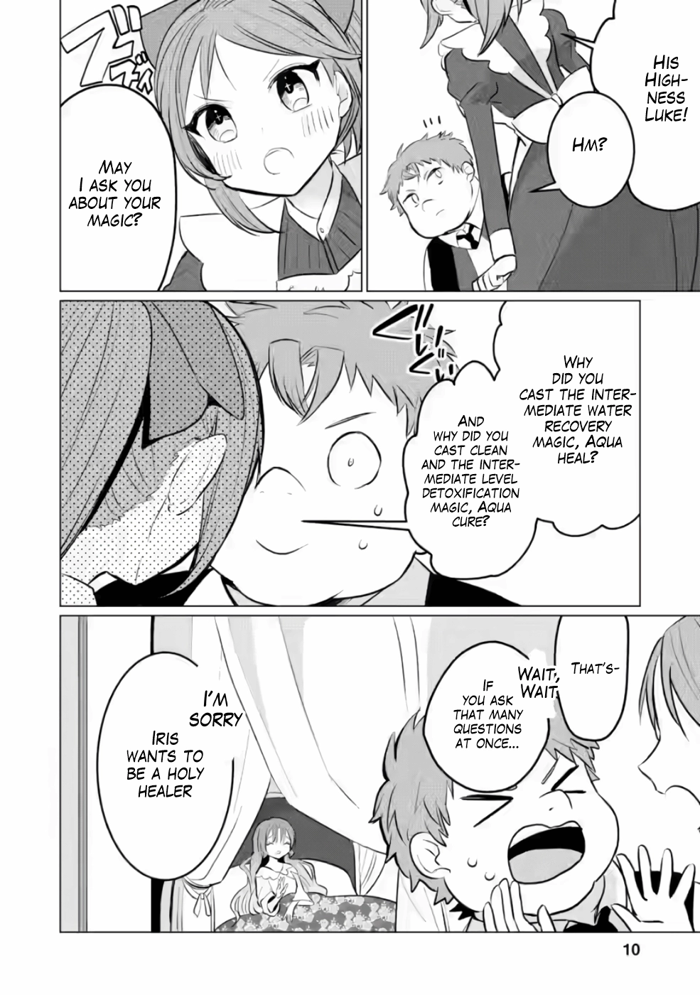 Tensei Saki ga Zannen Ouji Datta Ken ~Ima wa Fukkin 1-kai mo Dekinai kedo Yasete Isekai Sukuimasu~ Chapter 6 Page 9