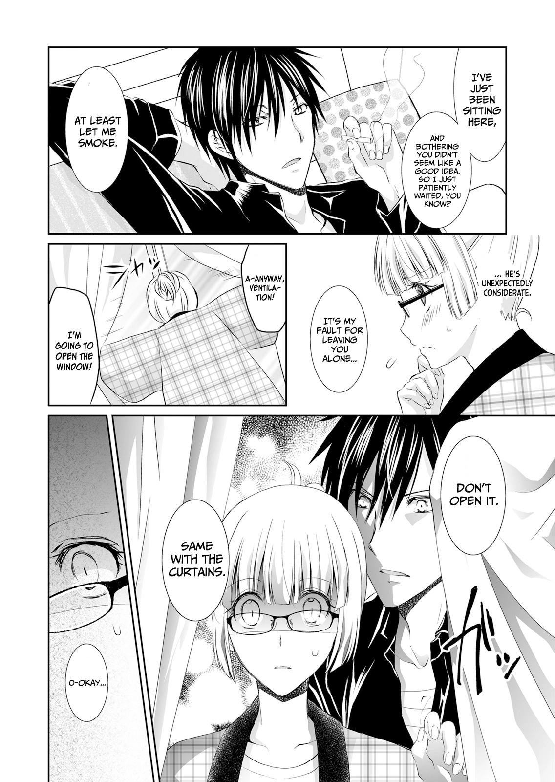 Forced to Live With a Wolf-Like Yakuza!? I'm Not to Be Erotically Eaten! Chapter 3 Page 12