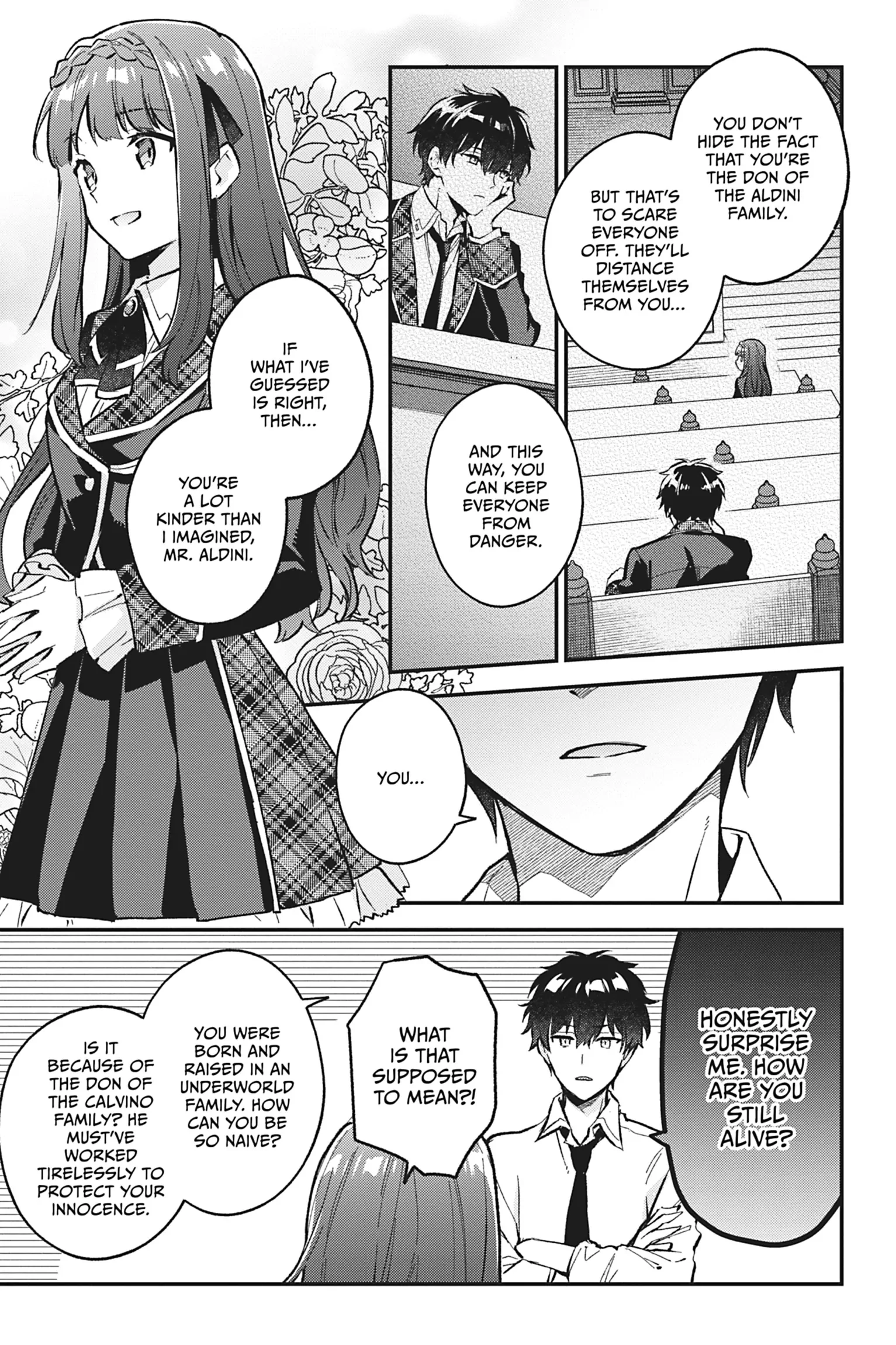 The Beloved Daughter of a Crime Family Was Reincarnated as the Daughter of a Gangster in an Otome Game Chapter 5 Page 16