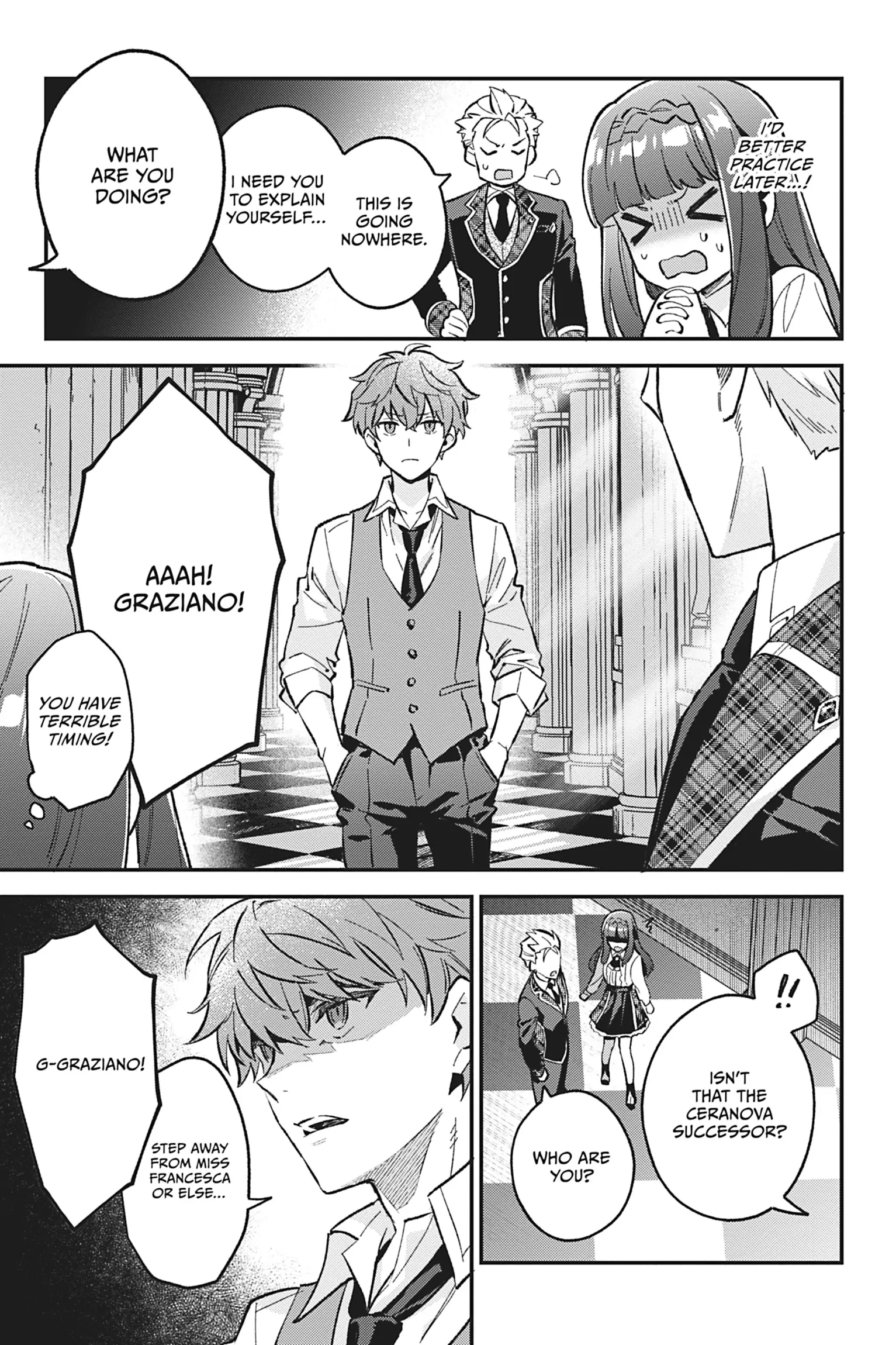 The Beloved Daughter of a Crime Family Was Reincarnated as the Daughter of a Gangster in an Otome Game Chapter 6 Page 15