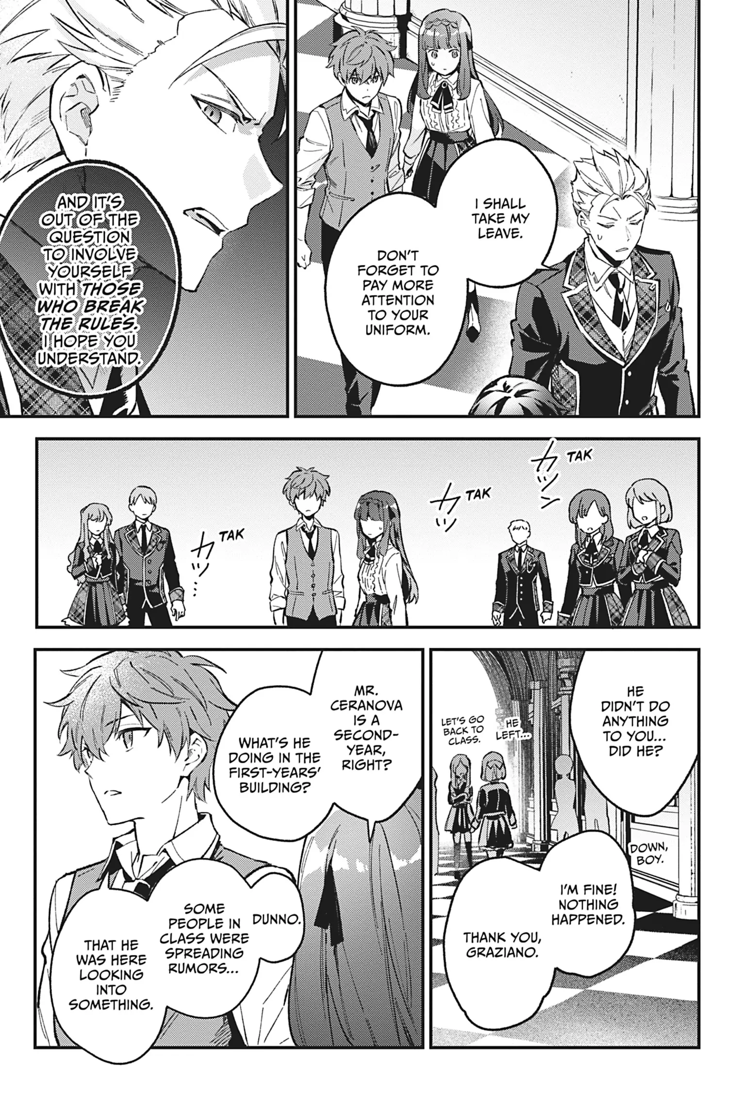 The Beloved Daughter of a Crime Family Was Reincarnated as the Daughter of a Gangster in an Otome Game Chapter 6 Page 19
