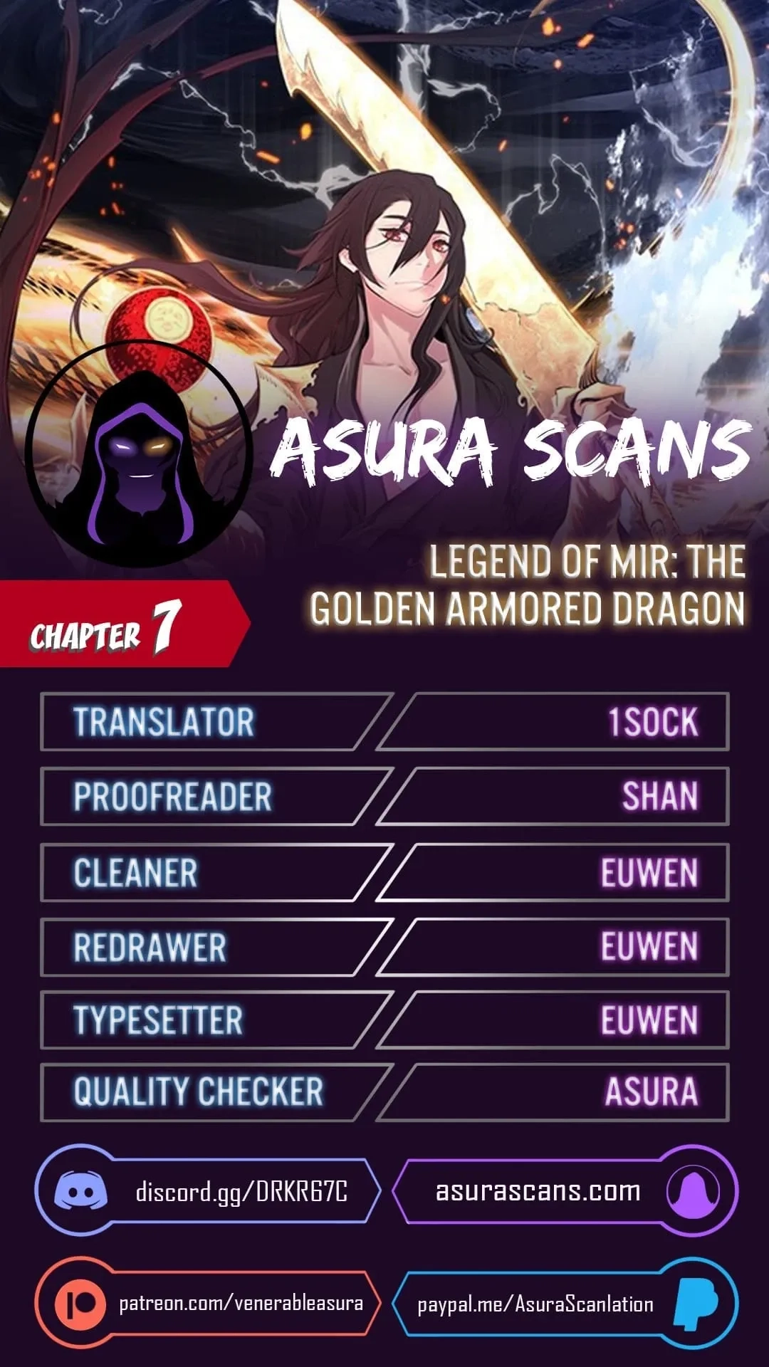 Legend of Mir: Gold Armored Dragon Chapter 7 Page 1