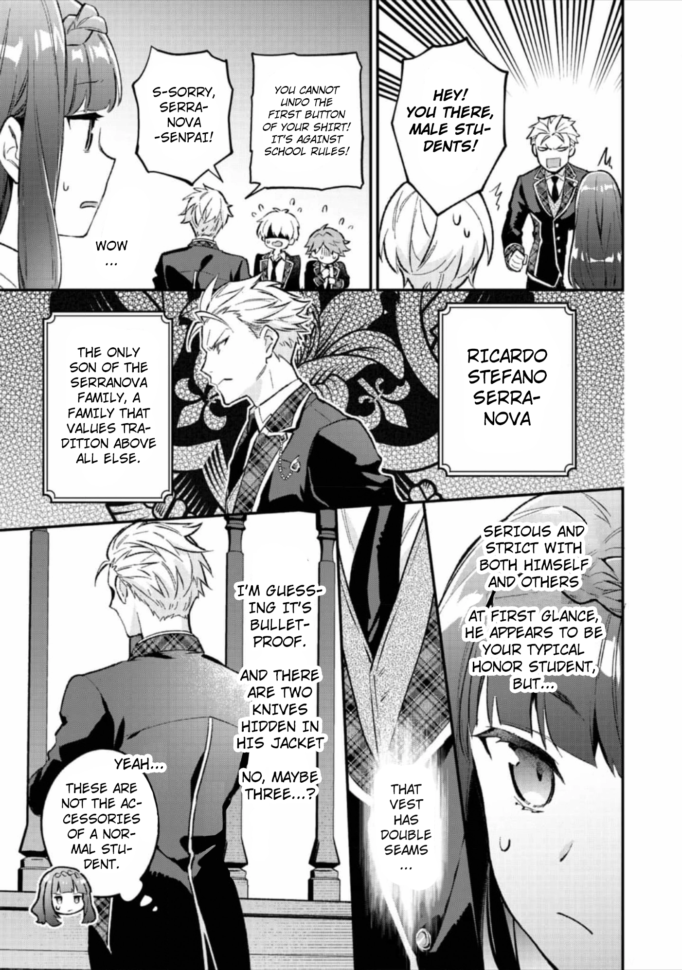 The Beloved Daughter of a Crime Family Was Reincarnated as the Daughter of a Gangster in an Otome Game Chapter 6 Page 4