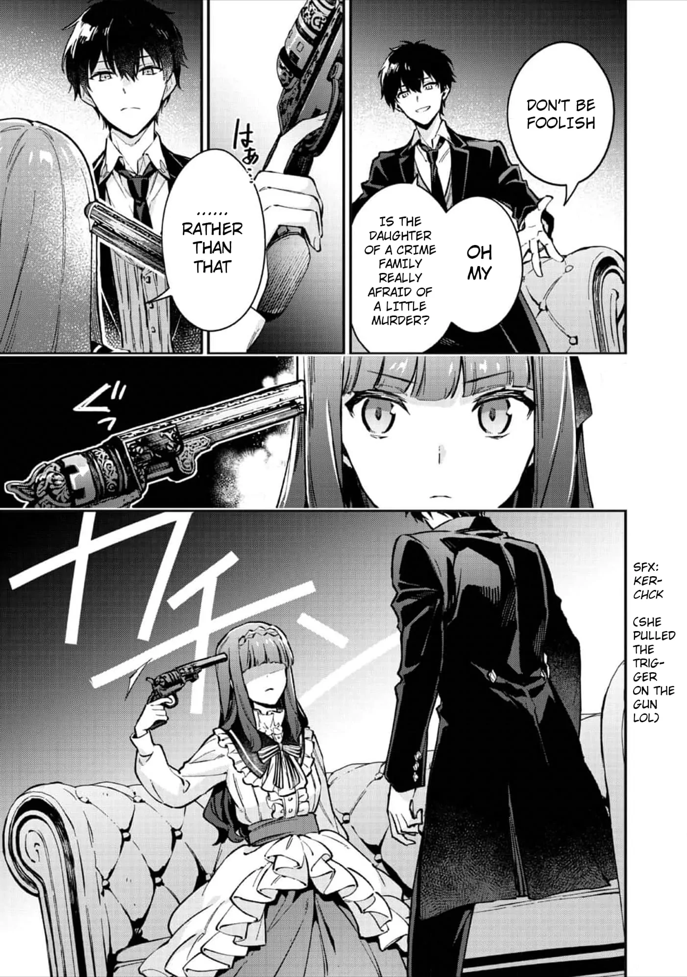 The Beloved Daughter of a Crime Family Was Reincarnated as the Daughter of a Gangster in an Otome Game Chapter 2 Page 20
