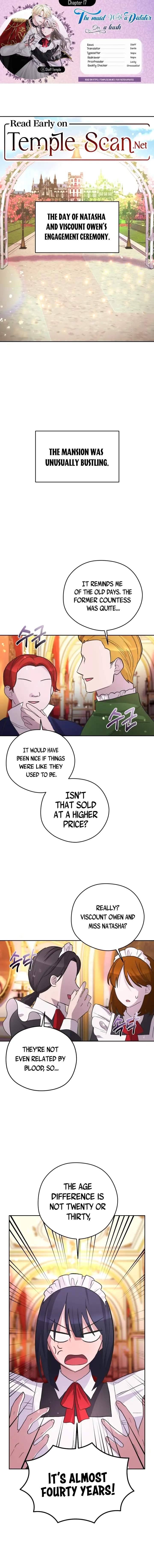 The Maid Holds the Leash of the Tyrant Chapter 17 Page 1