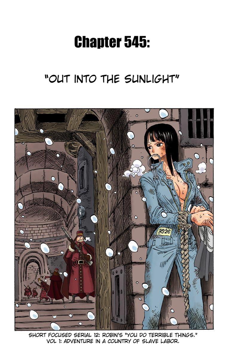 One Piece (Official Colored) Chapter 545 Page 2