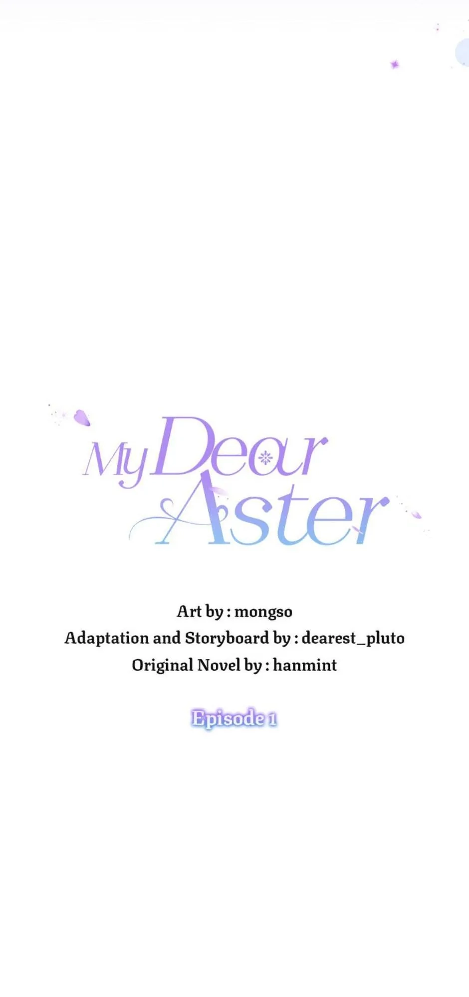 My Dear Aster Chapter 1 Page 32