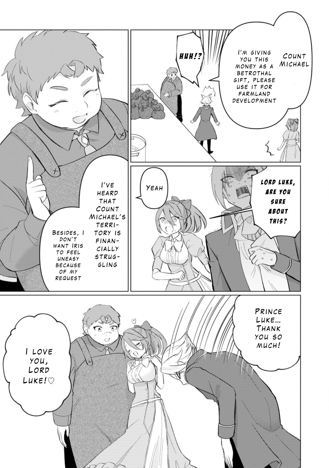 Tensei Saki ga Zannen Ouji Datta Ken ~Ima wa Fukkin 1-kai mo Dekinai kedo Yasete Isekai Sukuimasu~ Chapter 29 Page 19