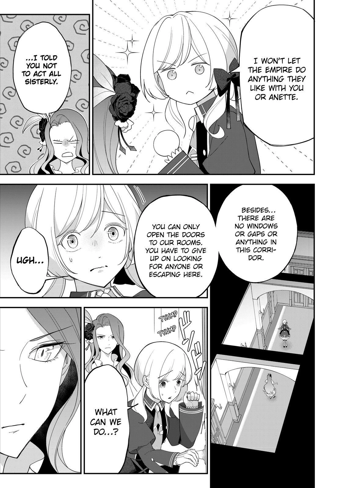 Senjou no Seijo: imouto no Kawari ni Koushaku Kishi ni Totsugu Koto ni Narimashita ga, Ima wa Shiawase desu Chapter 25.3 Page 9