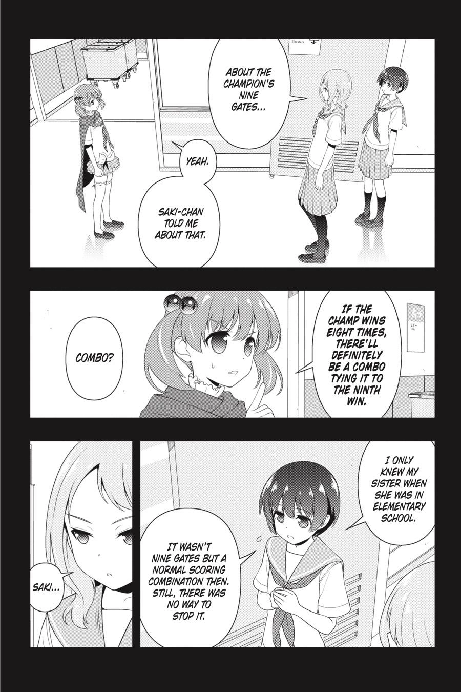 Saki Chapter 217 Page 2