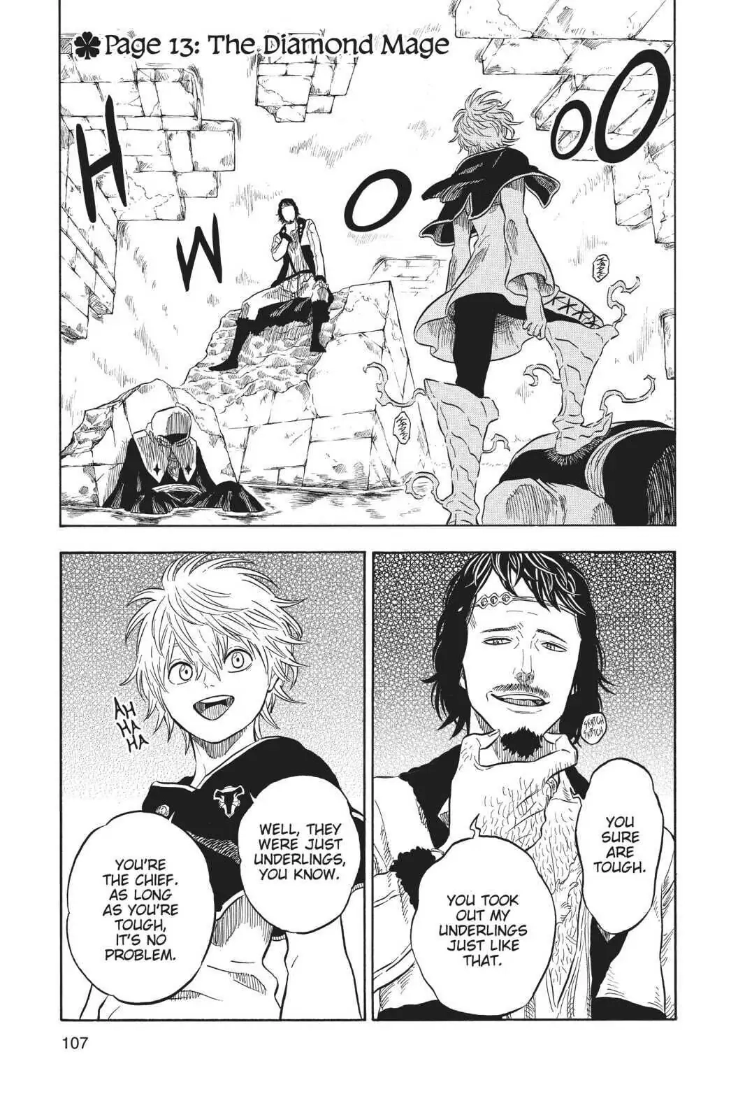 Black Clover Chapter 13 Page 1