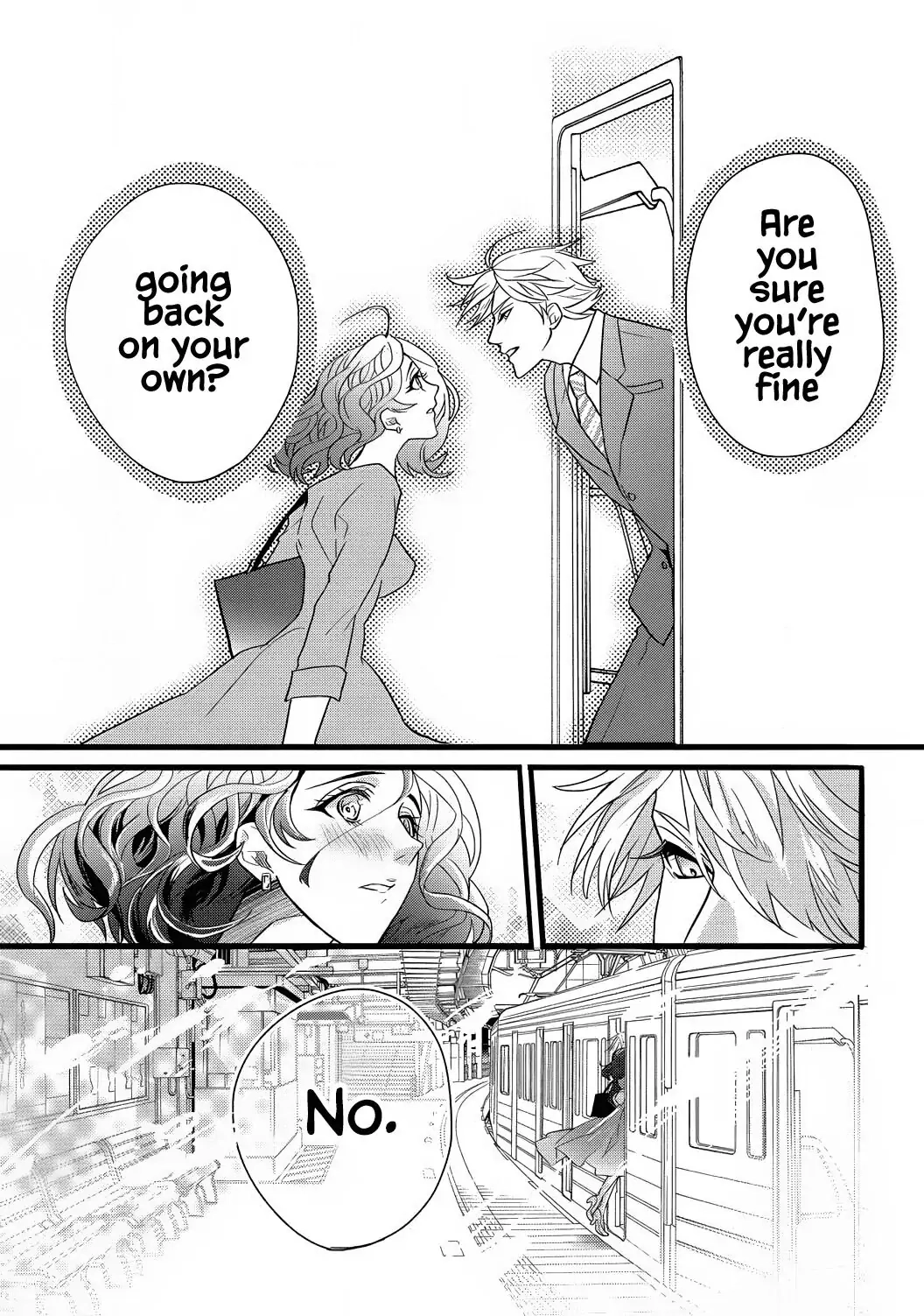 Jumpaku Dress ni Akaiito Kiss kara Hajimaru Dekiaikon Chapter 3 Page 12