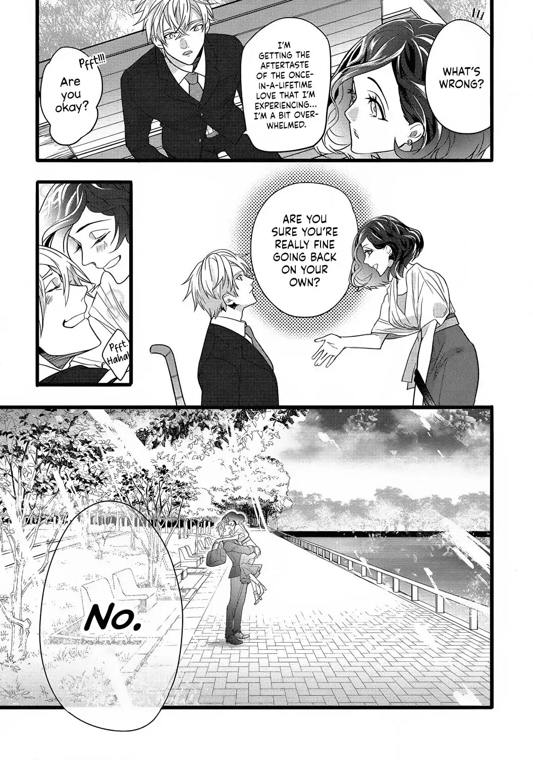 Jumpaku Dress ni Akaiito Kiss kara Hajimaru Dekiaikon Chapter 3 Page 36