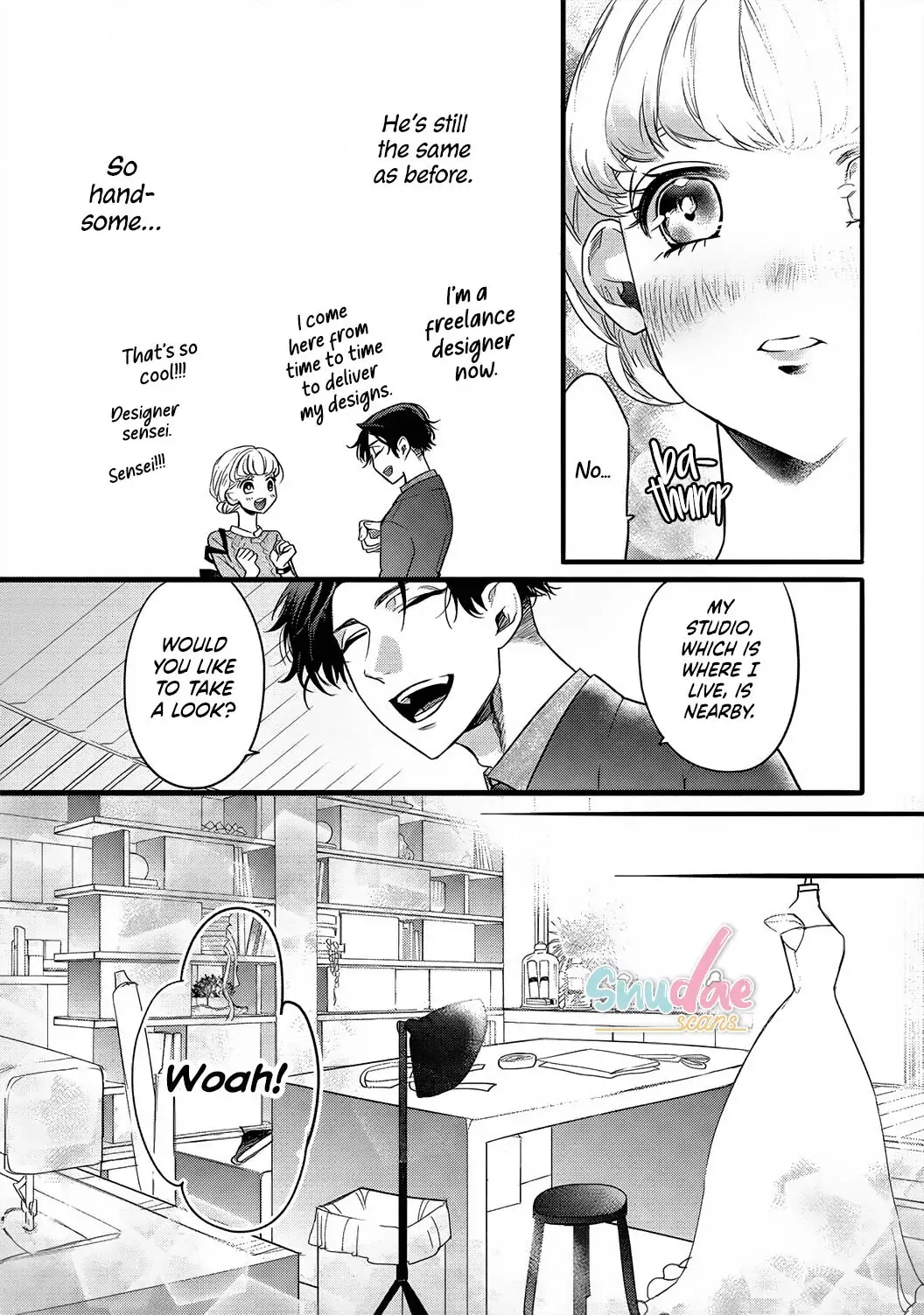 Jumpaku Dress ni Akaiito Kiss kara Hajimaru Dekiaikon Chapter 1 Page 14