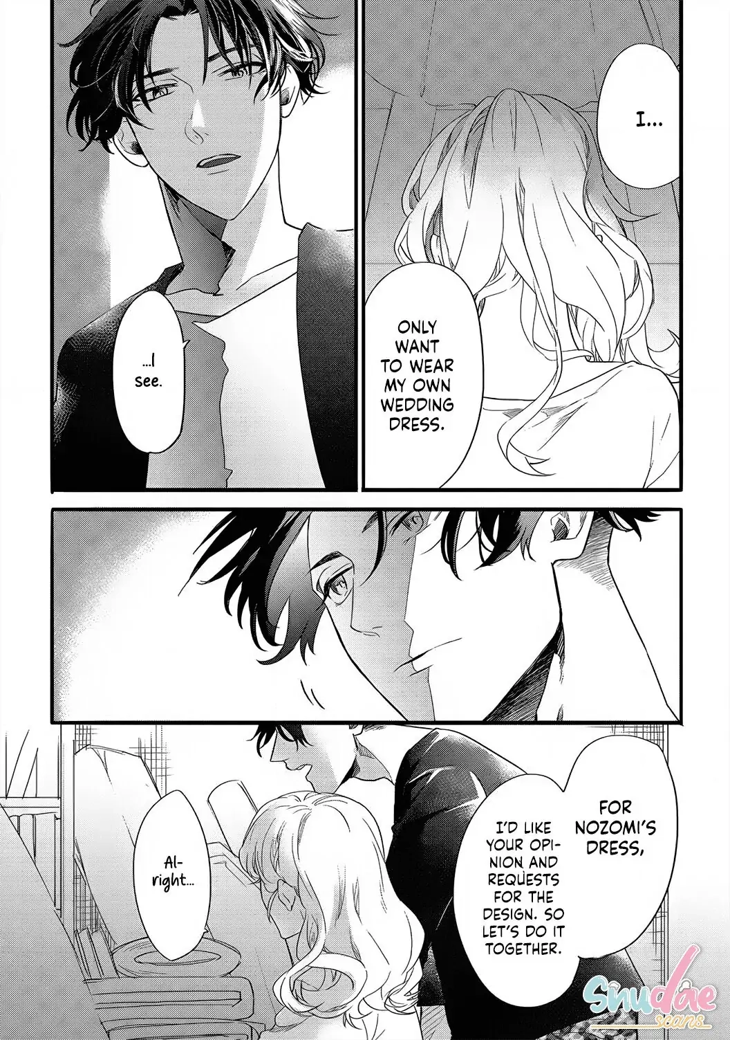 Jumpaku Dress ni Akaiito Kiss kara Hajimaru Dekiaikon Chapter 1 Page 32