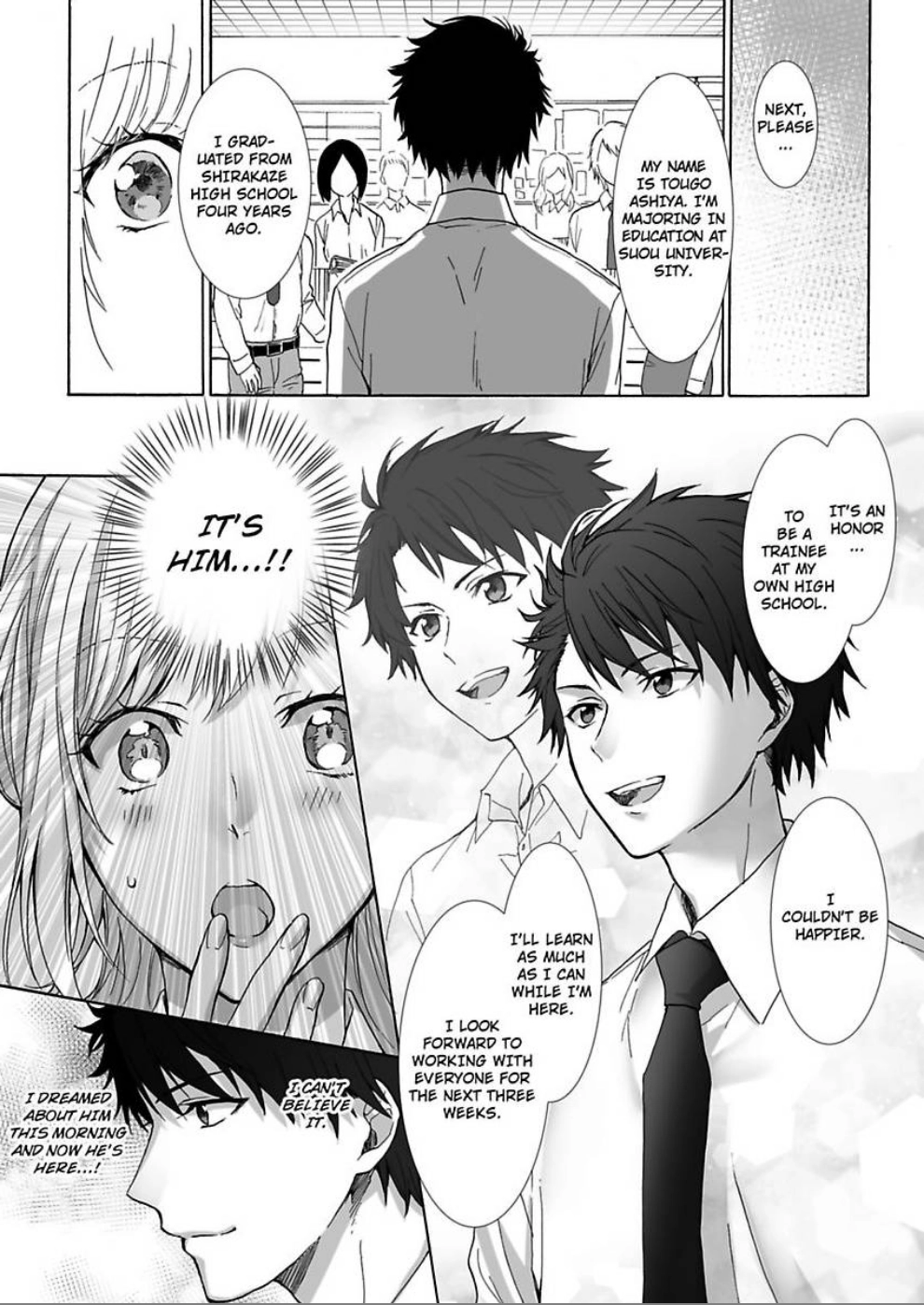 Saikai Shita Oshiego wa Watashi ga Shiranai Kao wo Suro Chapter 1 Page 8
