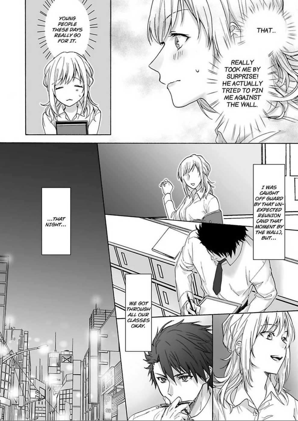 Saikai Shita Oshiego wa Watashi ga Shiranai Kao wo Suro Chapter 1 Page 12