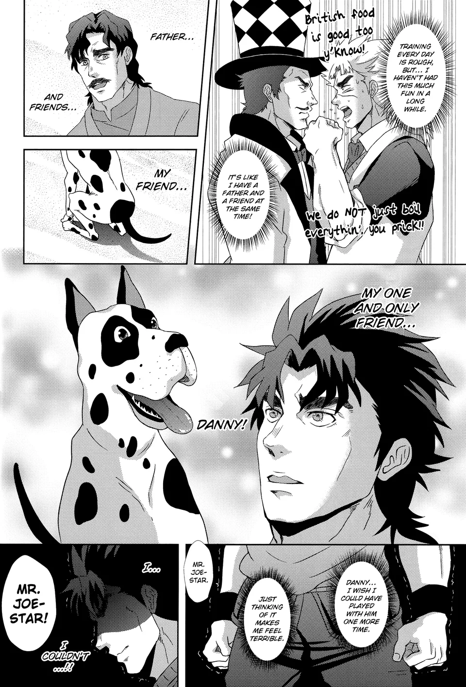 Jojo no Kimyou na Bouken dj - Ore, Joestar-san no Inu ni Narimasu Chapter 0 Page 4