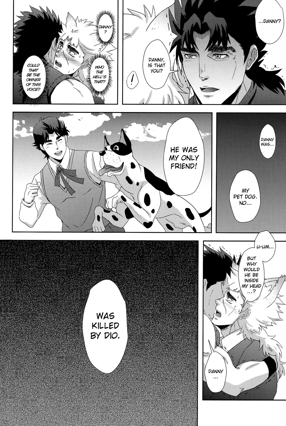 Jojo no Kimyou na Bouken dj - Ore, Joestar-san no Inu ni Narimasu Chapter 0 Page 12
