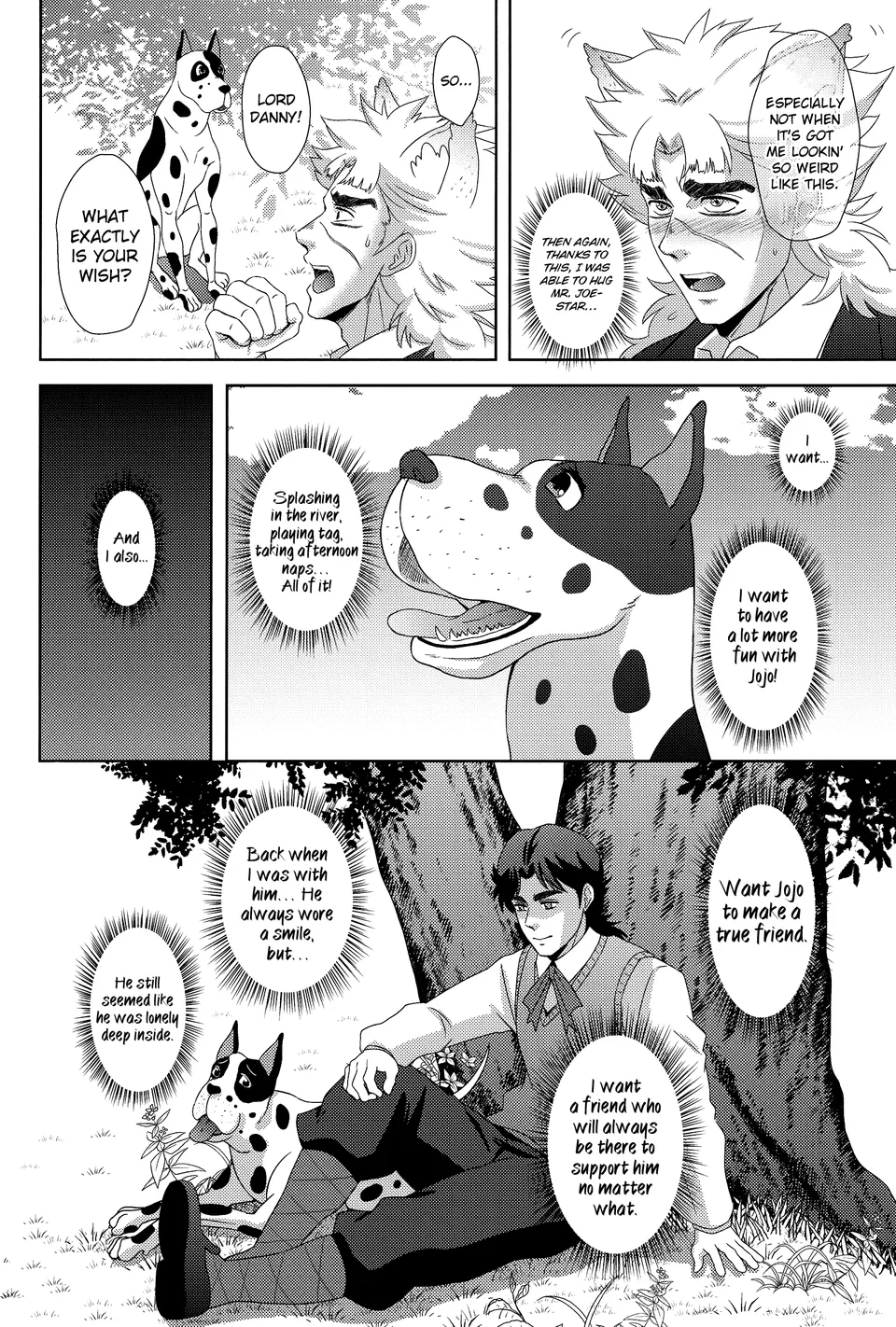 Jojo no Kimyou na Bouken dj - Ore, Joestar-san no Inu ni Narimasu Chapter 0 Page 14