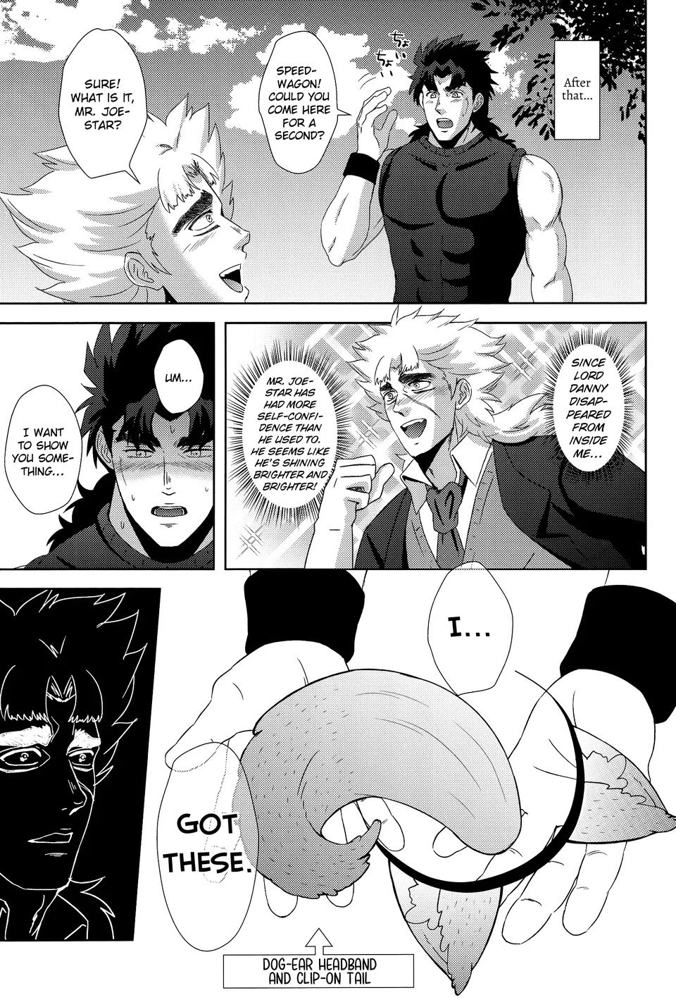 Jojo no Kimyou na Bouken dj - Ore, Joestar-san no Inu ni Narimasu Chapter 0 Page 35