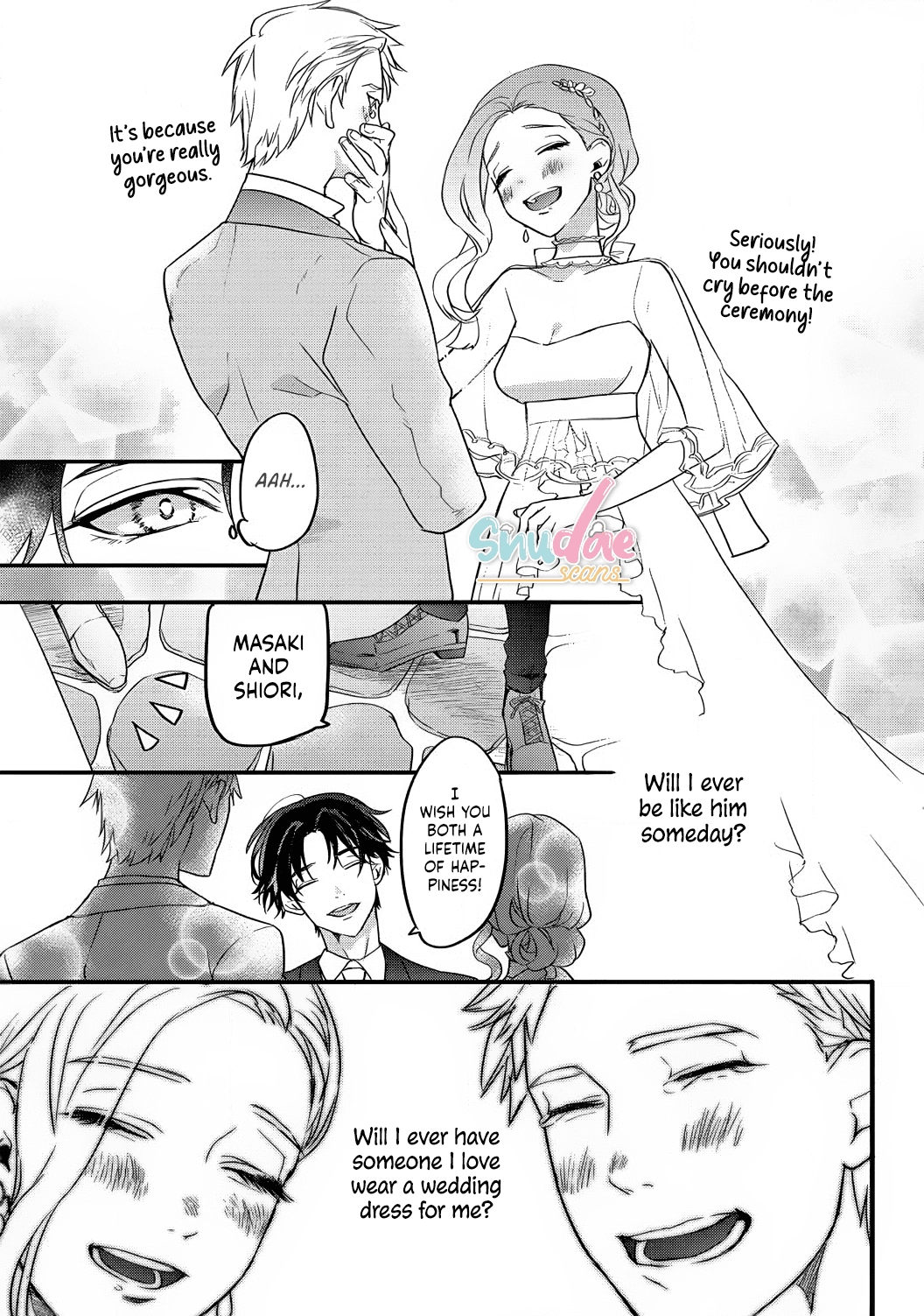 Jumpaku Dress ni Akaiito Kiss kara Hajimaru Dekiaikon Chapter 5 Page 7