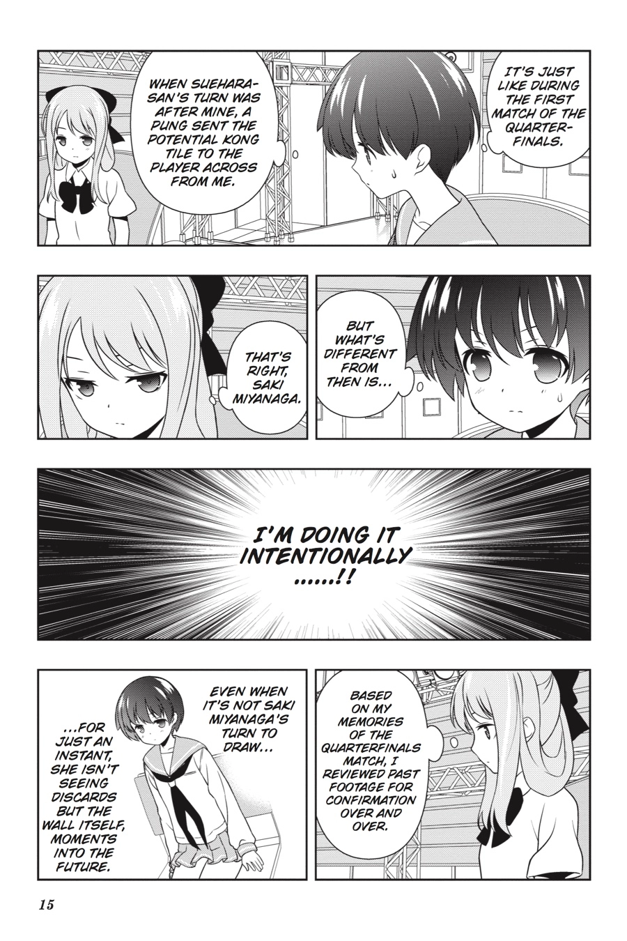 Saki Chapter 143 Page 15