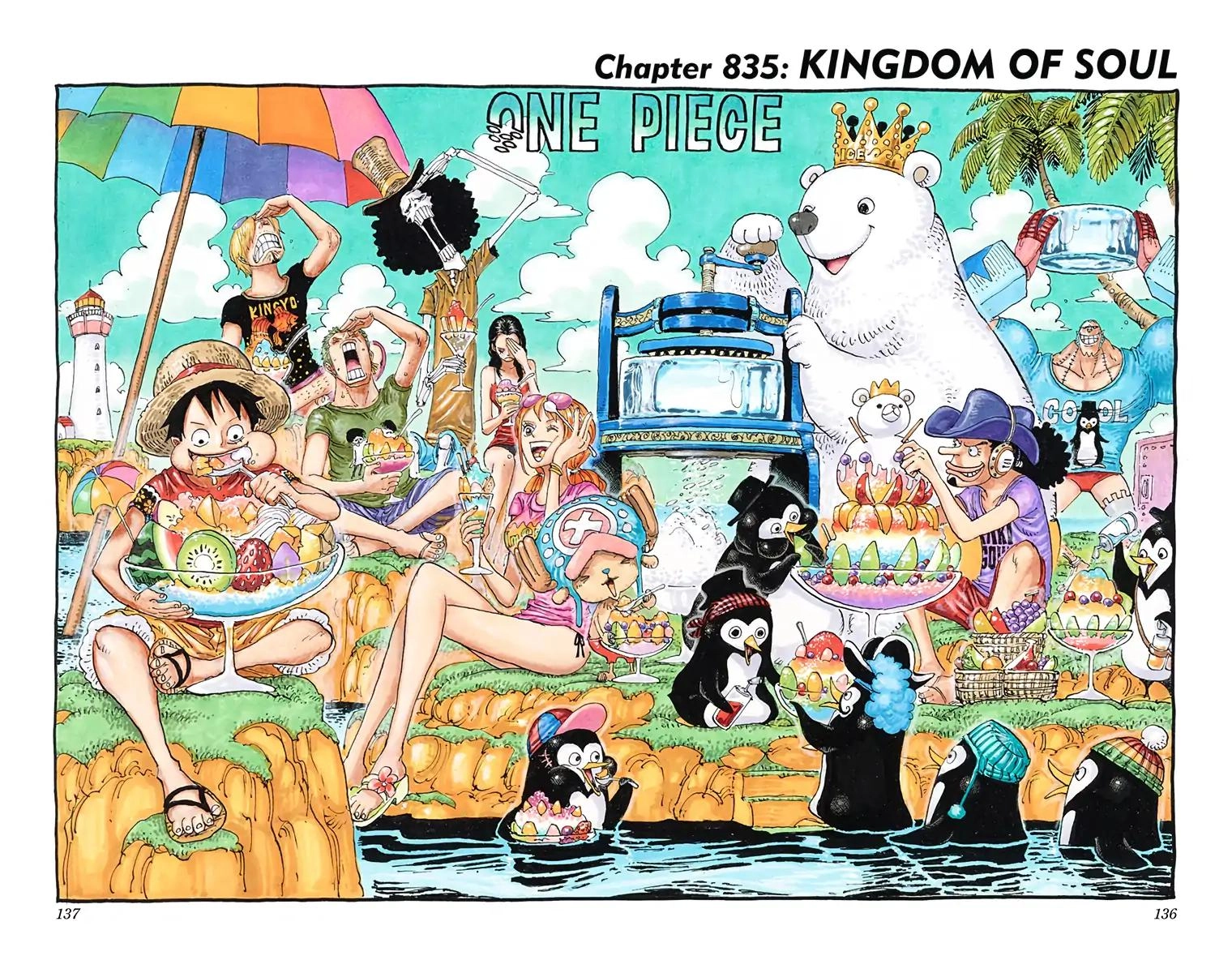 One Piece (Official Colored) Chapter 835 Page 1