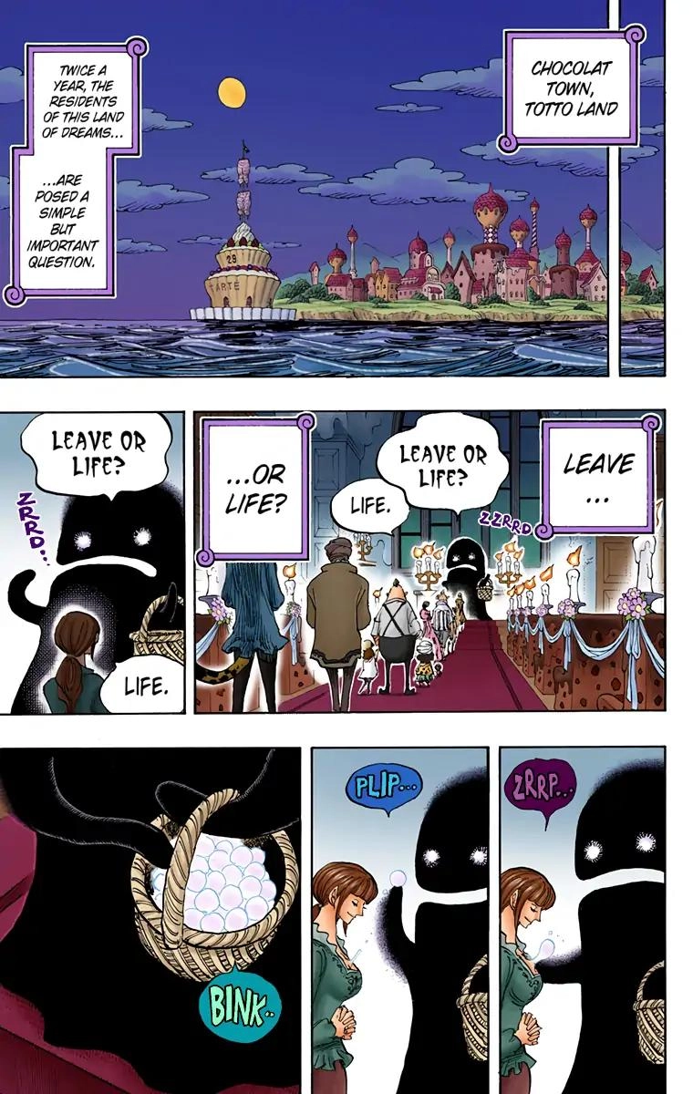 One Piece (Official Colored) Chapter 835 Page 3