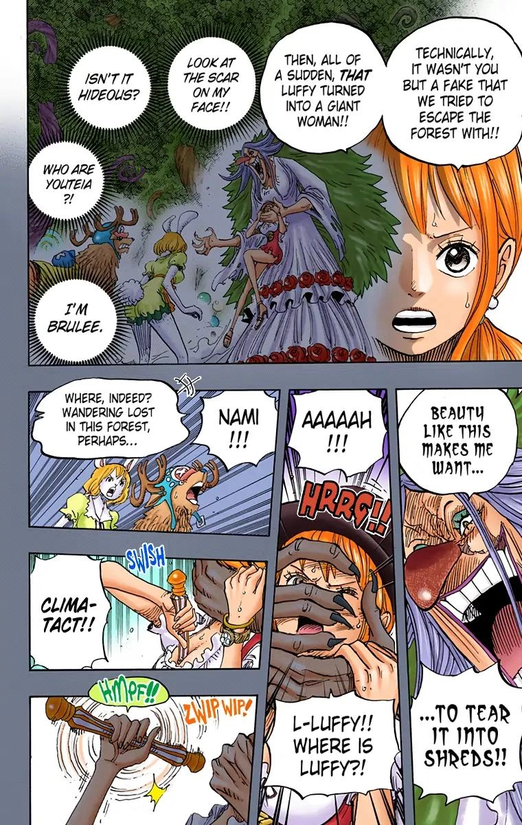 One Piece (Official Colored) Chapter 835 Page 6