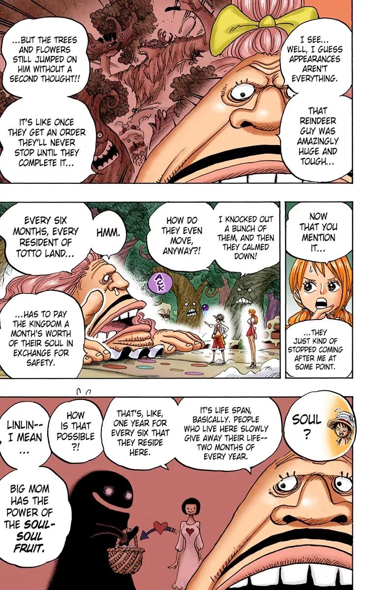 One Piece (Official Colored) Chapter 835 Page 15