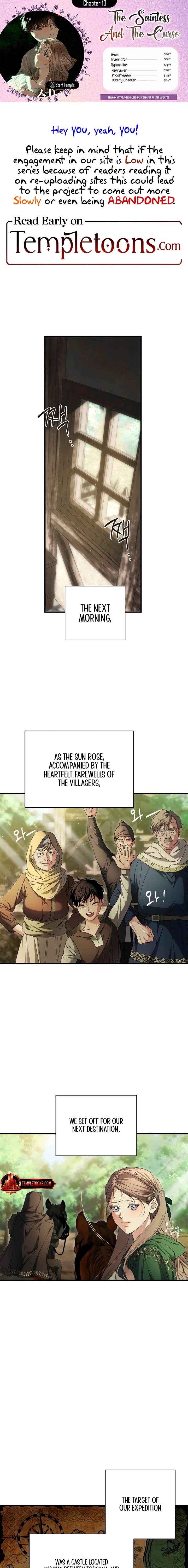 The Saintess and the Curse Chapter 19 Page 1