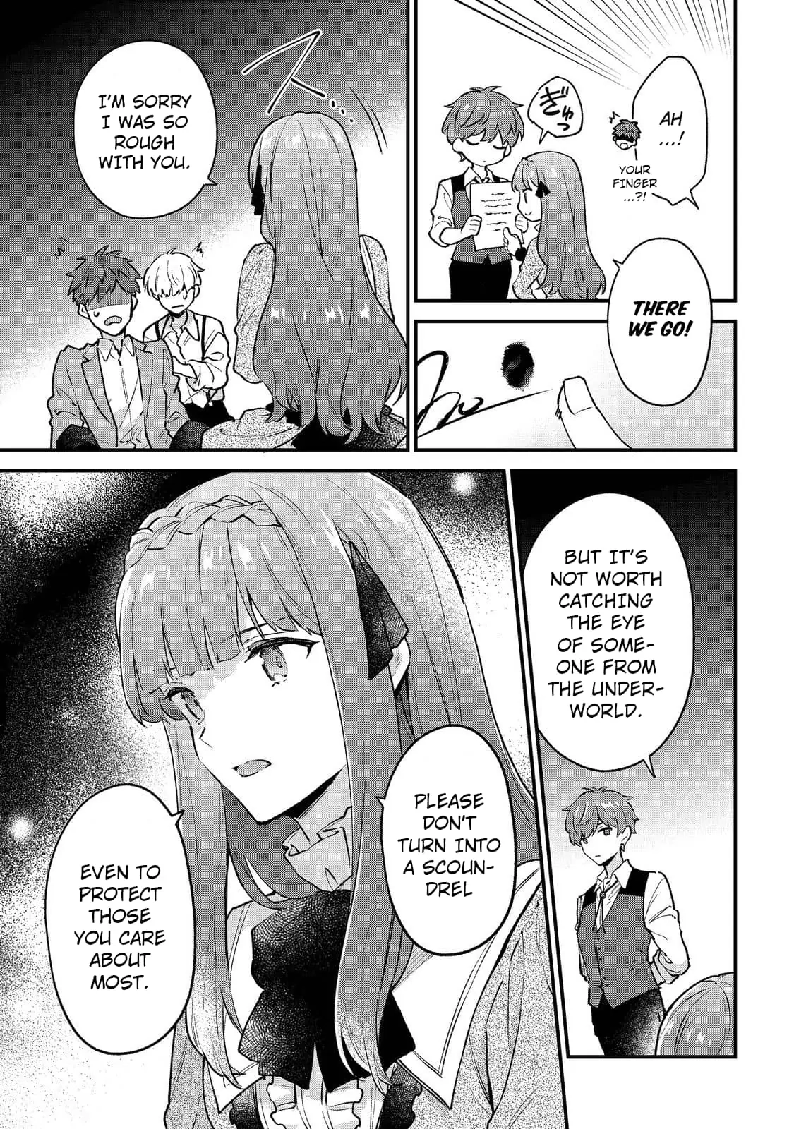 The Beloved Daughter of a Crime Family Was Reincarnated as the Daughter of a Gangster in an Otome Game Chapter 1 Page 11